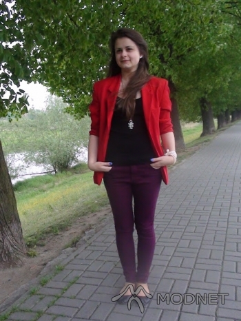 Spodnie New Look, C.H. Kaskada Szczecin; Marynarka noname, http://www.allegro.pl